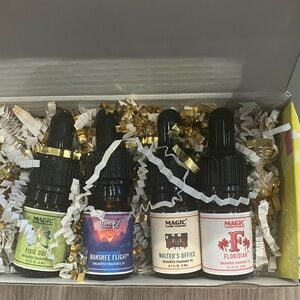 MAGIC CANDLE CO SET OF 4 DIFFUSER OILS